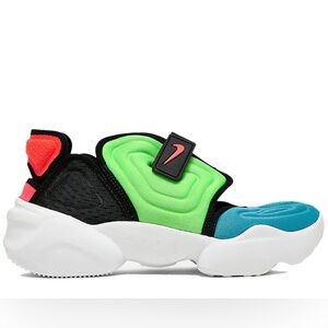 Nike Aqua Rift Sneakers Neon Green Blue Black – Women’s 10.5
